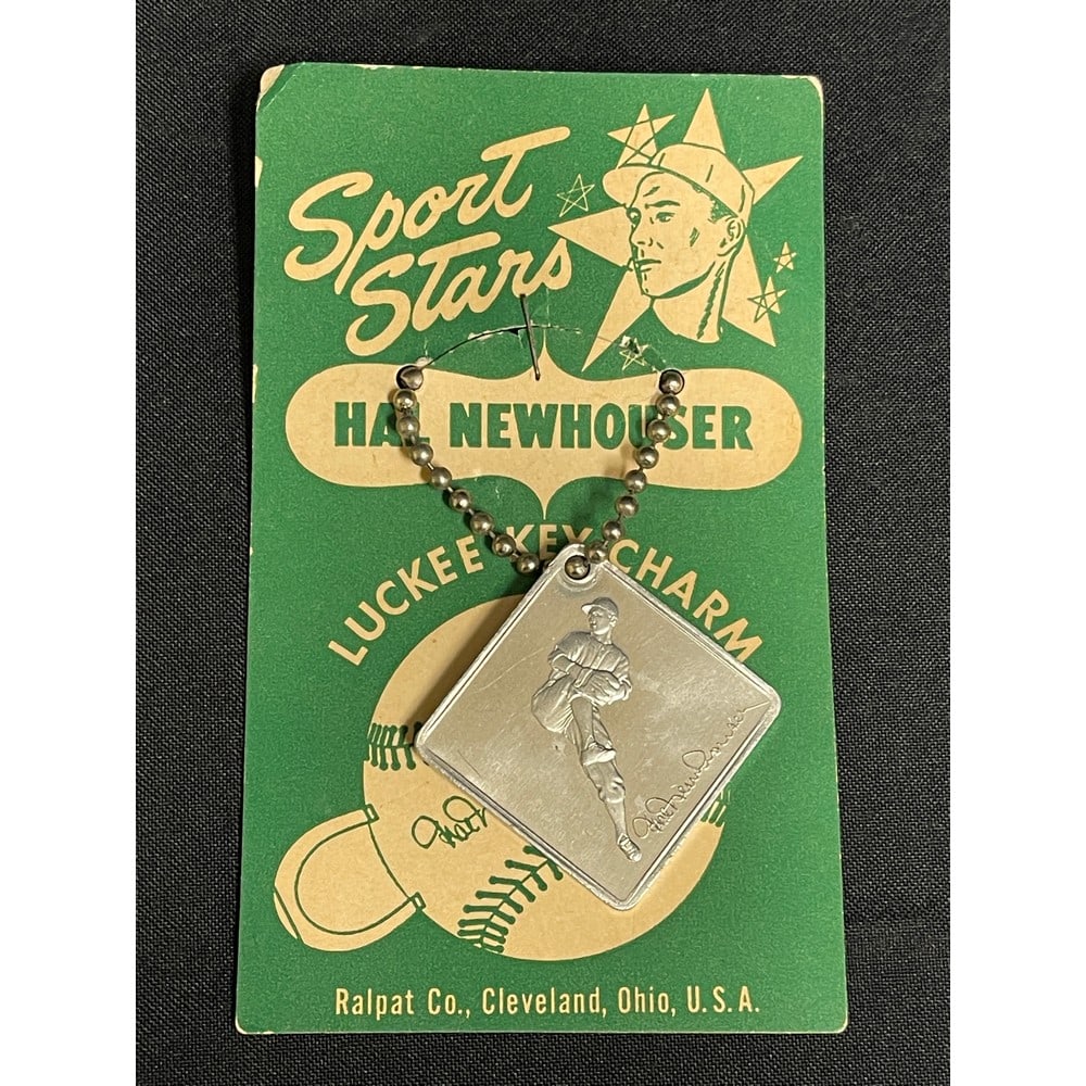 1950's Hal Newhouser Sport Stars Keychain (1 of 2)