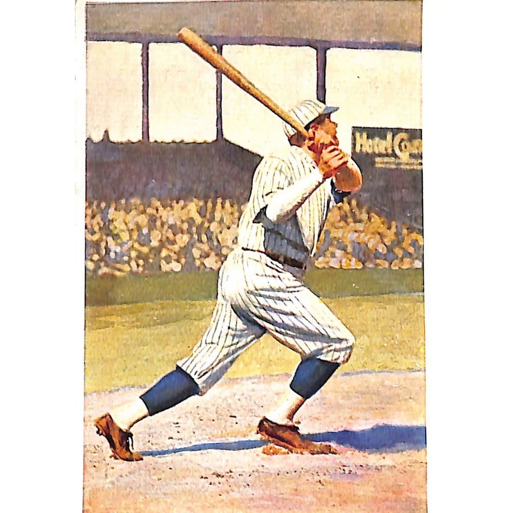 1932 Sanella Babe Ruth Crease Free Nice Shape: 1932 Sanella Babe Ruth Crease Free Nice Shape