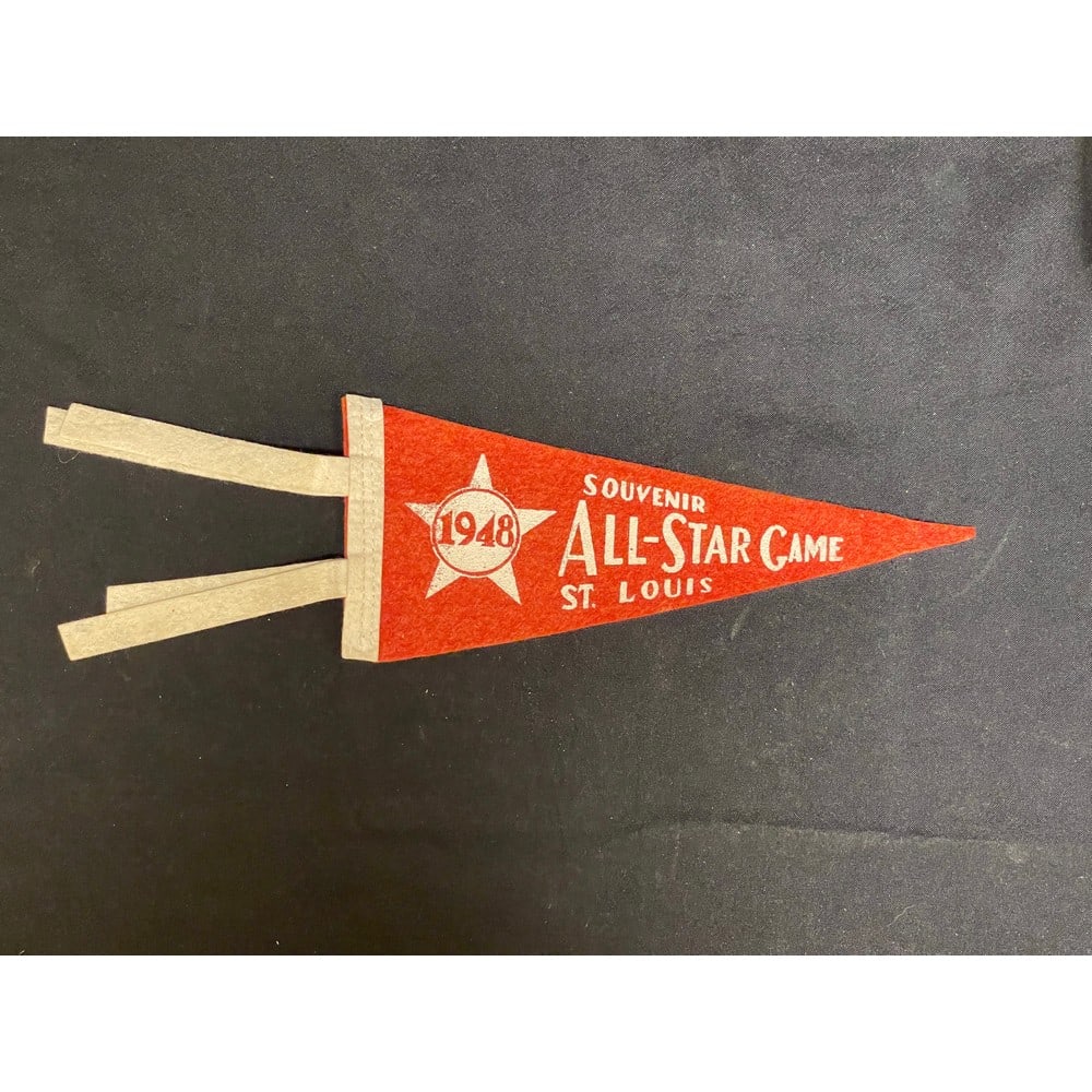 1948 St.louis Allstar Game Souvenir Mini Pennant (1 of 2)