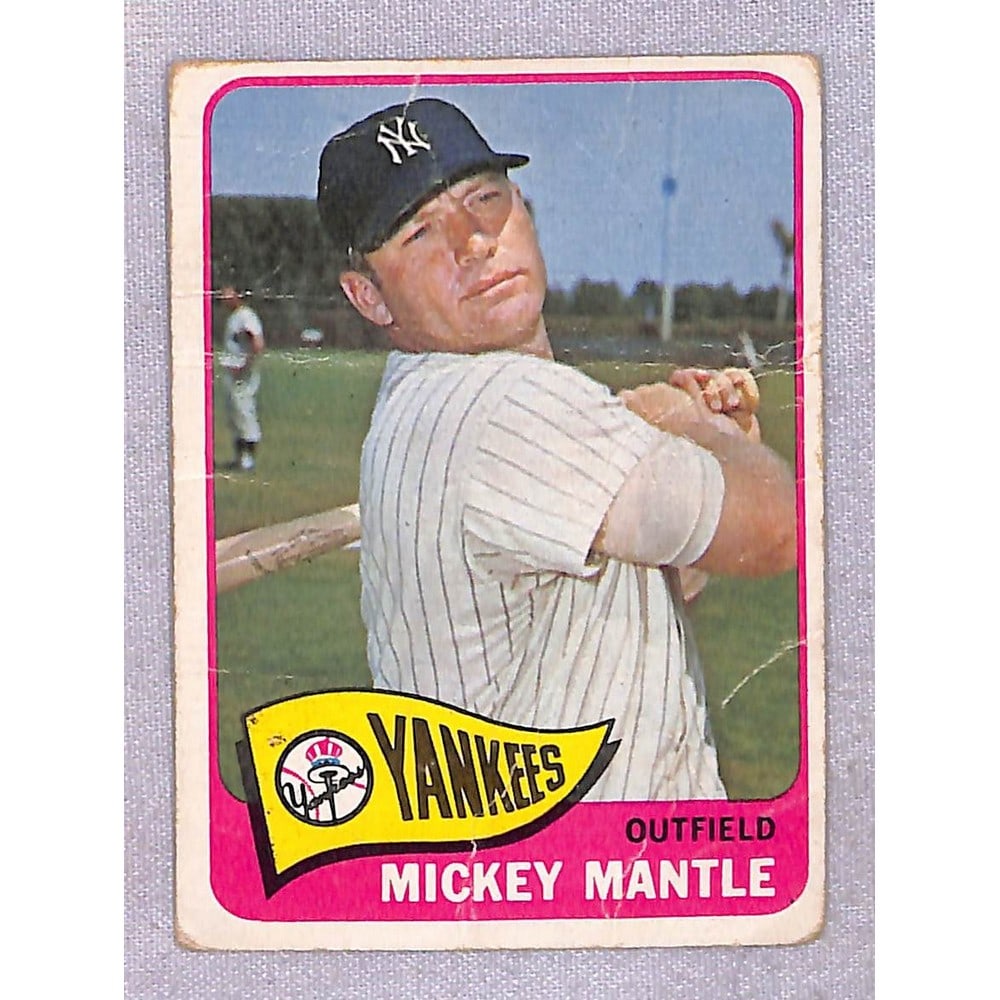 1965 Topps Mickey Mantle Low Grade (1 of 2)