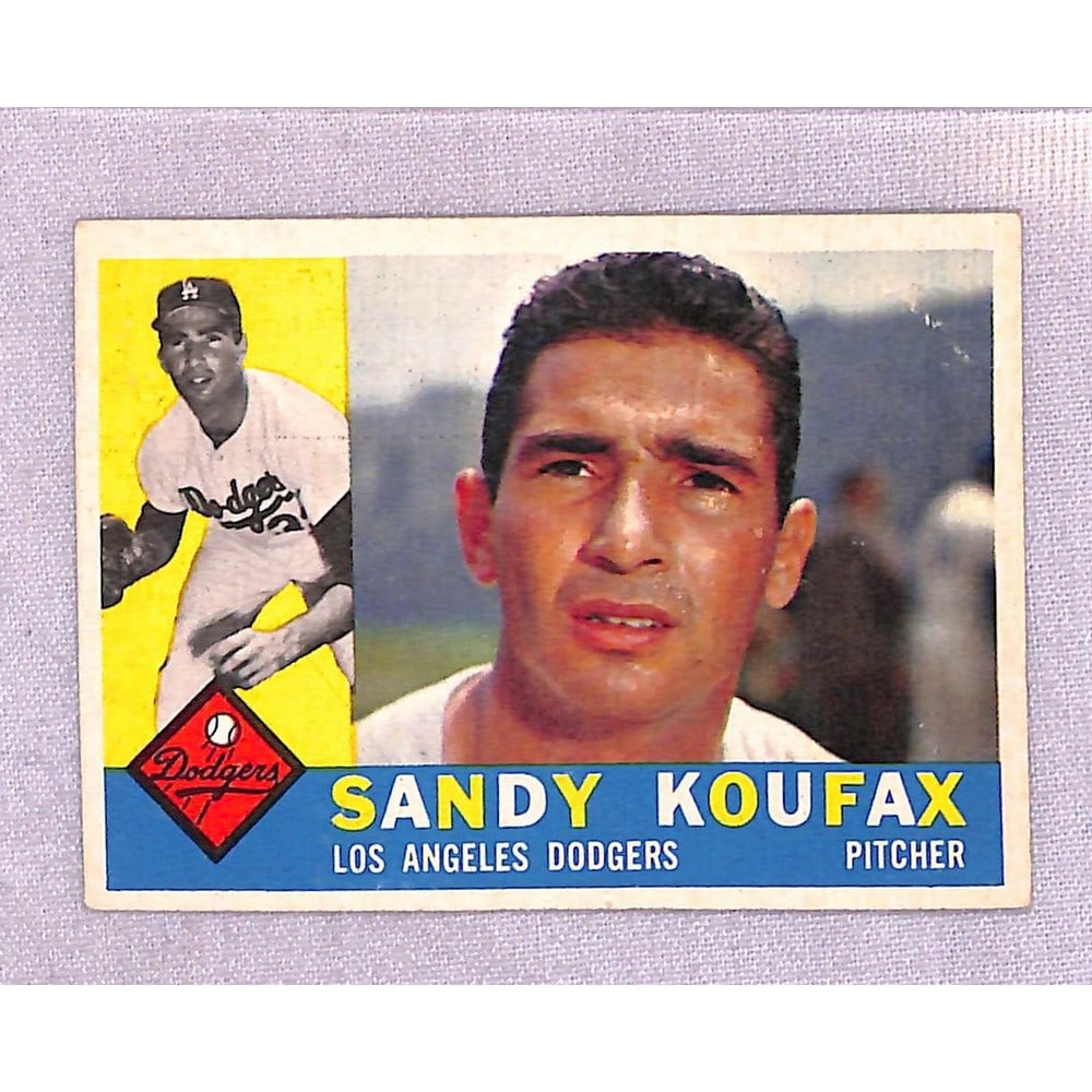 1960 Topps Sandy Koufax Vgex (1 of 2)