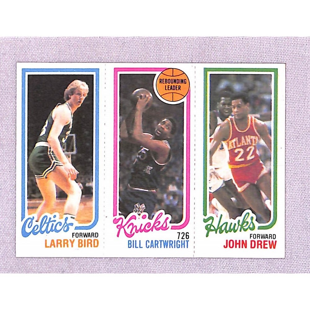 1980 Topps Larry Bird Rookie Leader Nice Shape (1 of 2)