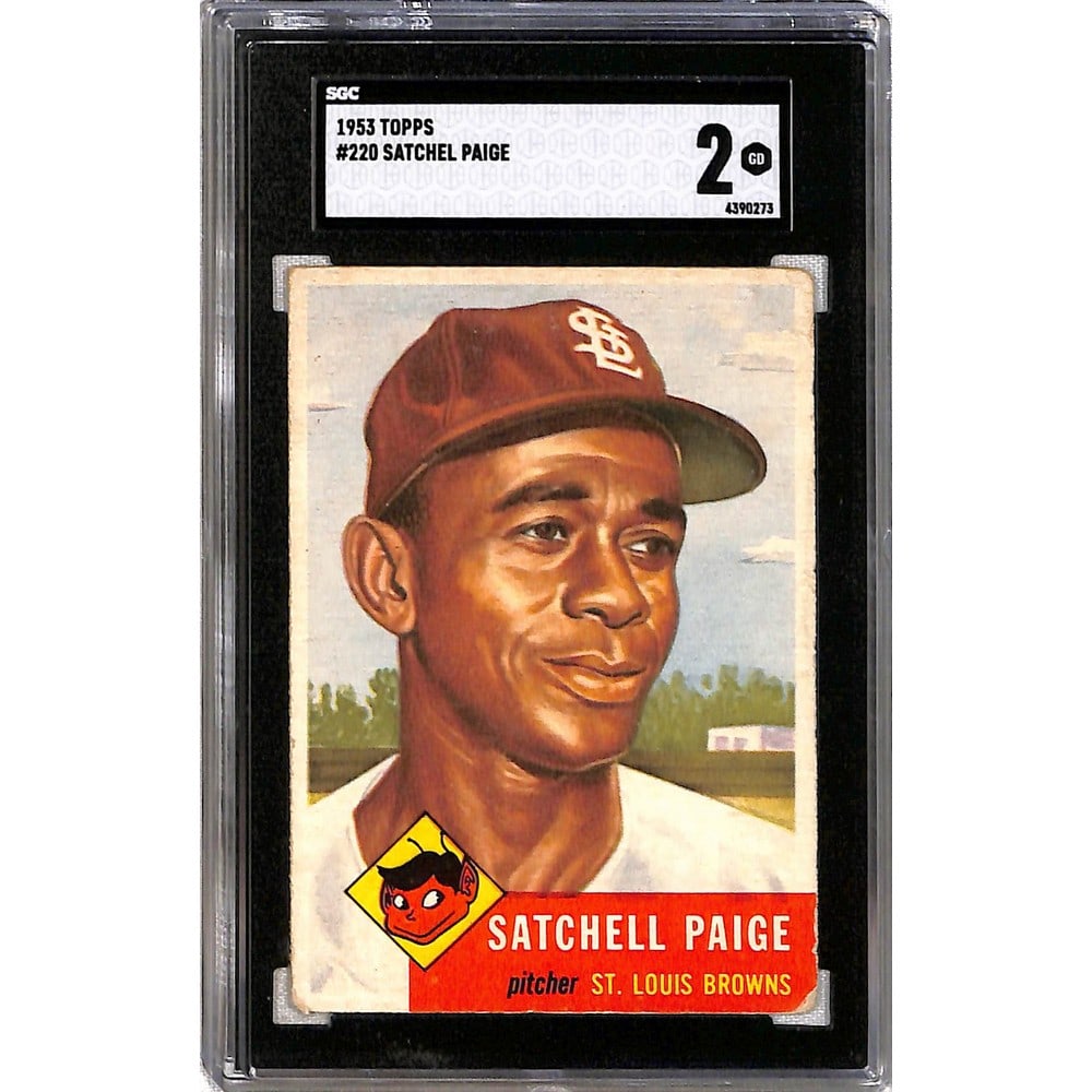 1953 Topps Satchel Paige Sgc 2 (1 of 2)