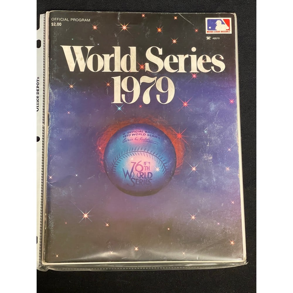 1979 World Series Program: 1979 World Series Program