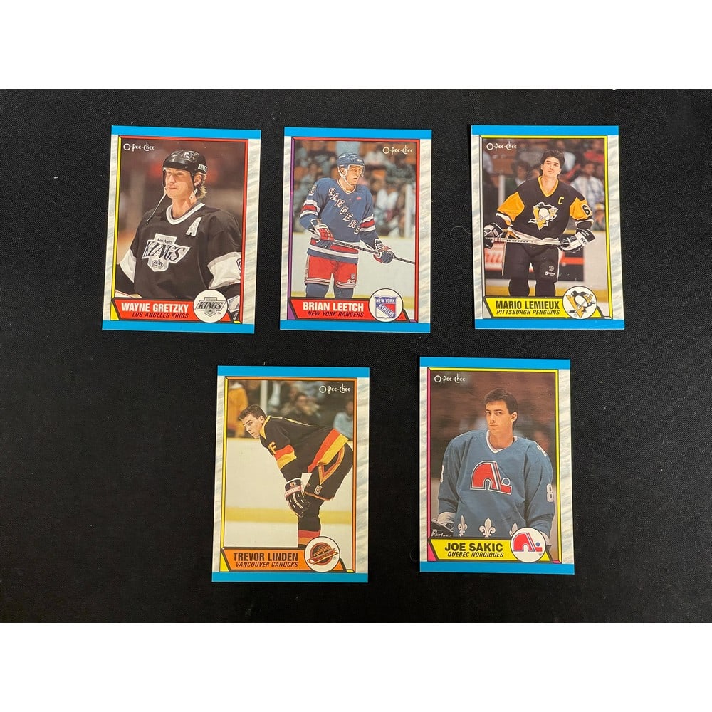 (2) 1989-90 O-pee-chee Hockey Complete Sets (1 of 5)
