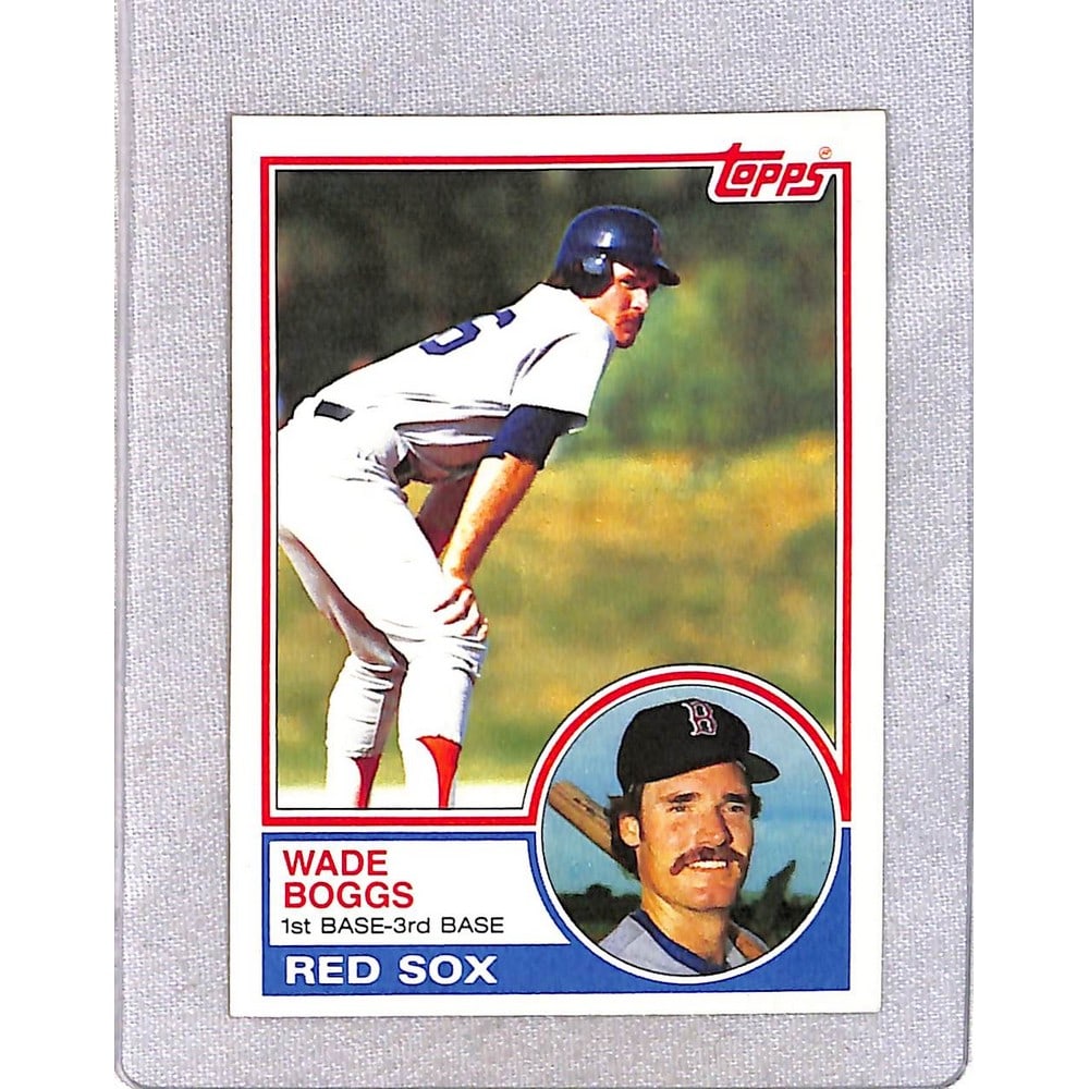 1983 Topps High Grade Wade Boggs Rookie: 1983 Topps High Grade Wade Boggs Rookie