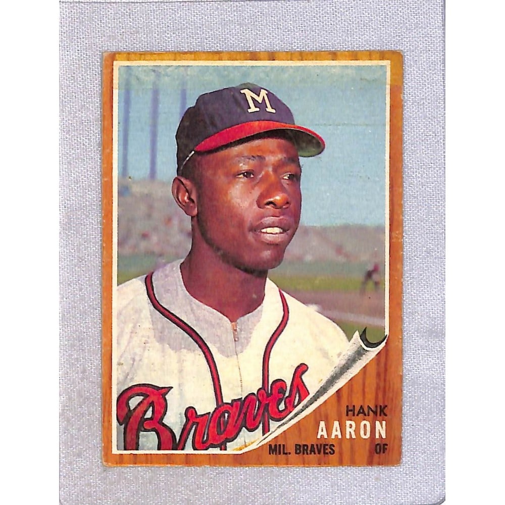 1962 Topps Hank Aaron Vg (1 of 2)