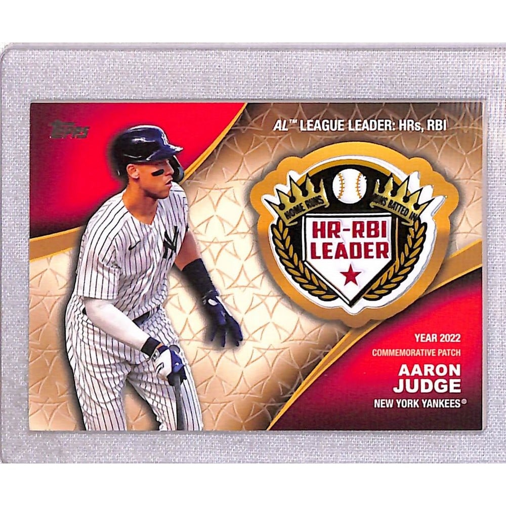 2023 Topps Aaron Judge Patch Card (1 of 2)