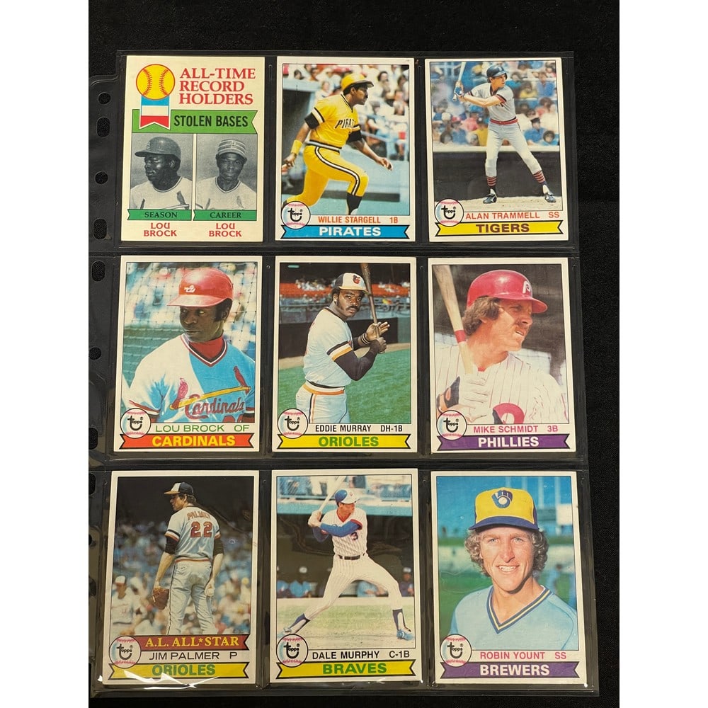(9) 1979 Topps Baseball Stars/hof Nice Shape (1 of 2)