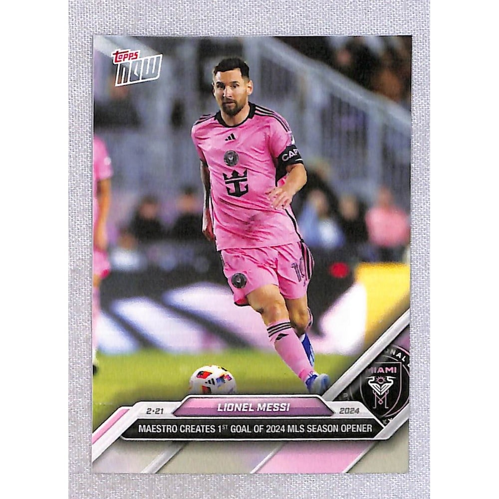 2024 Topps Now Lionel Messi: 2024 Topps Now Lionel Messi