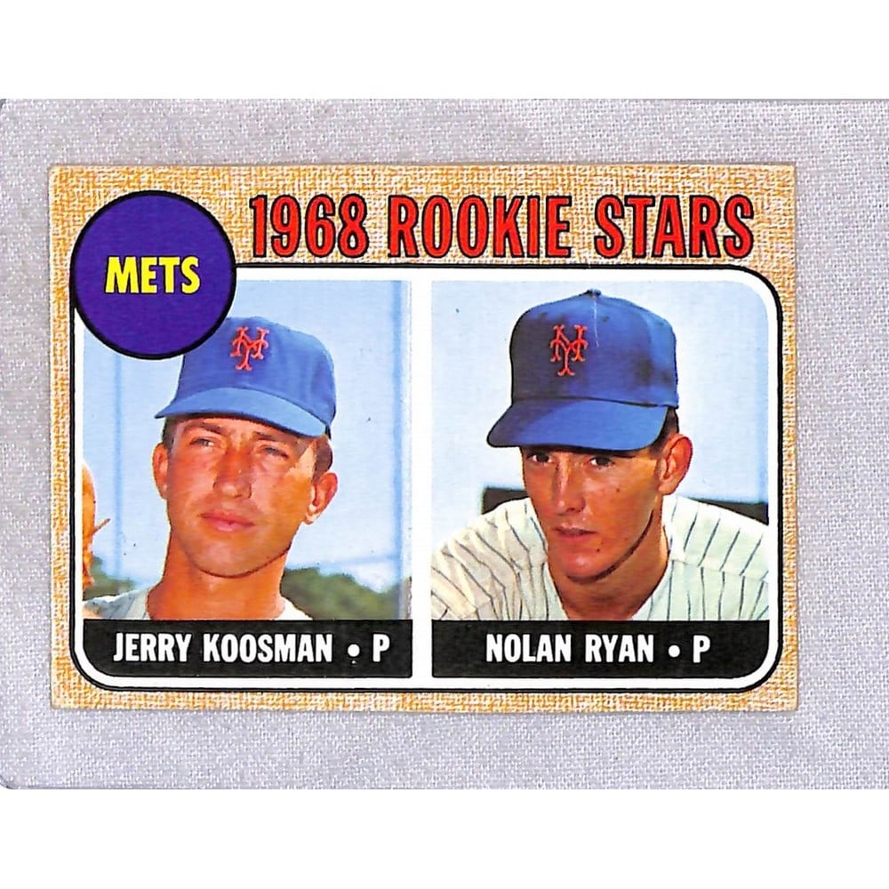 1968 Topps Nolan Ryan Rookie Ex-exmt (1 of 2)