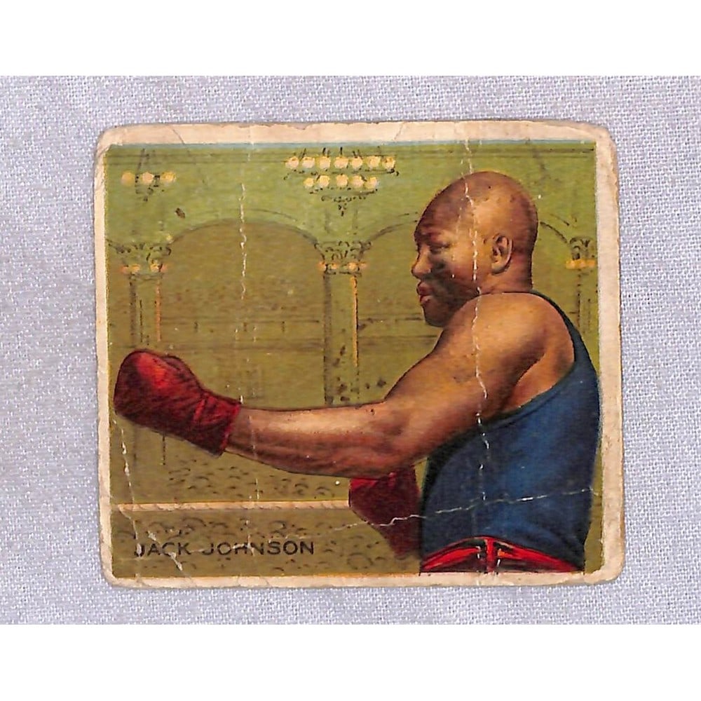 1910 T218 Bowing Jack Johnson Hof: 1910 T218 Bowing Jack Johnson Hof