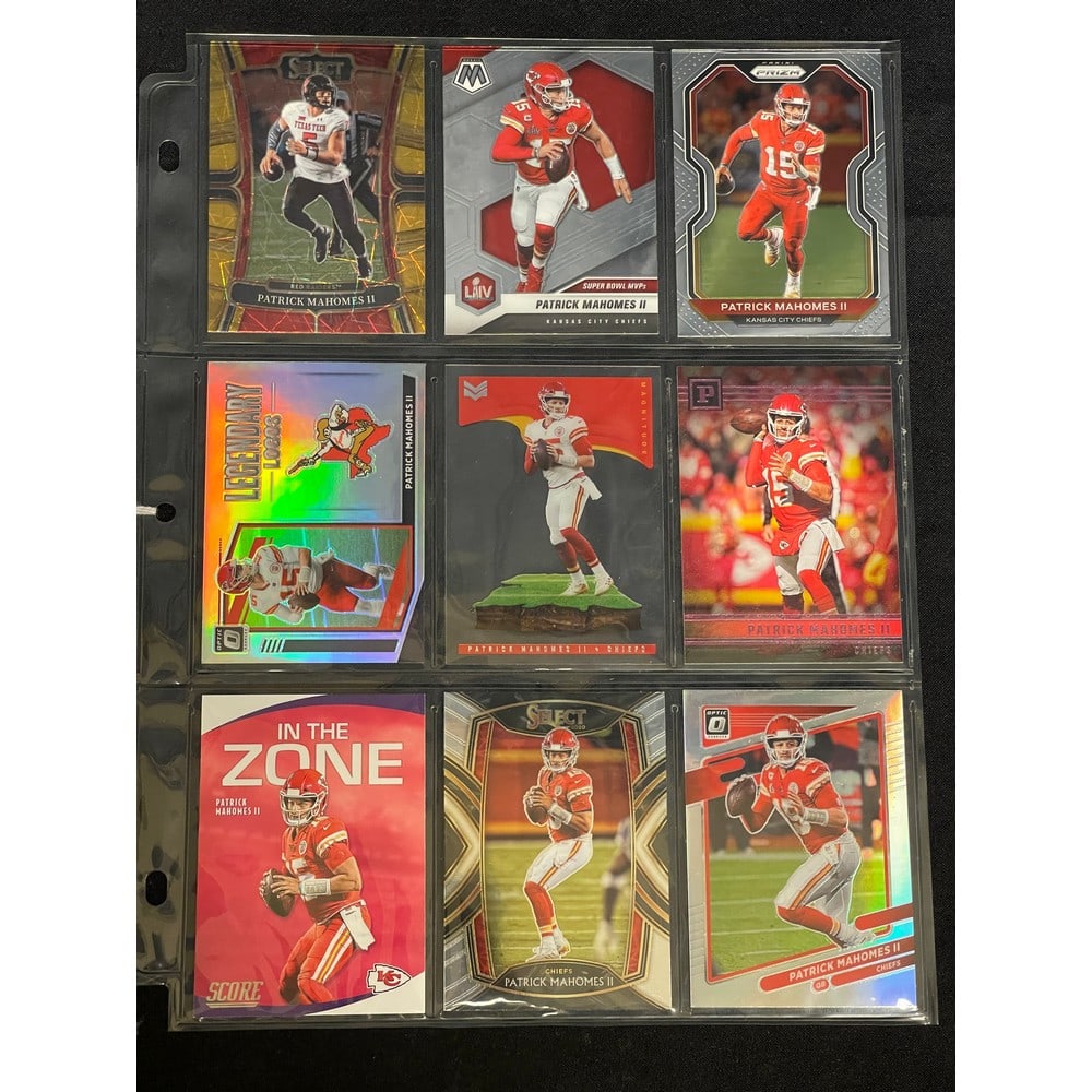 (9) High Grade Patrick Mahomes Cards (1 of 2)
