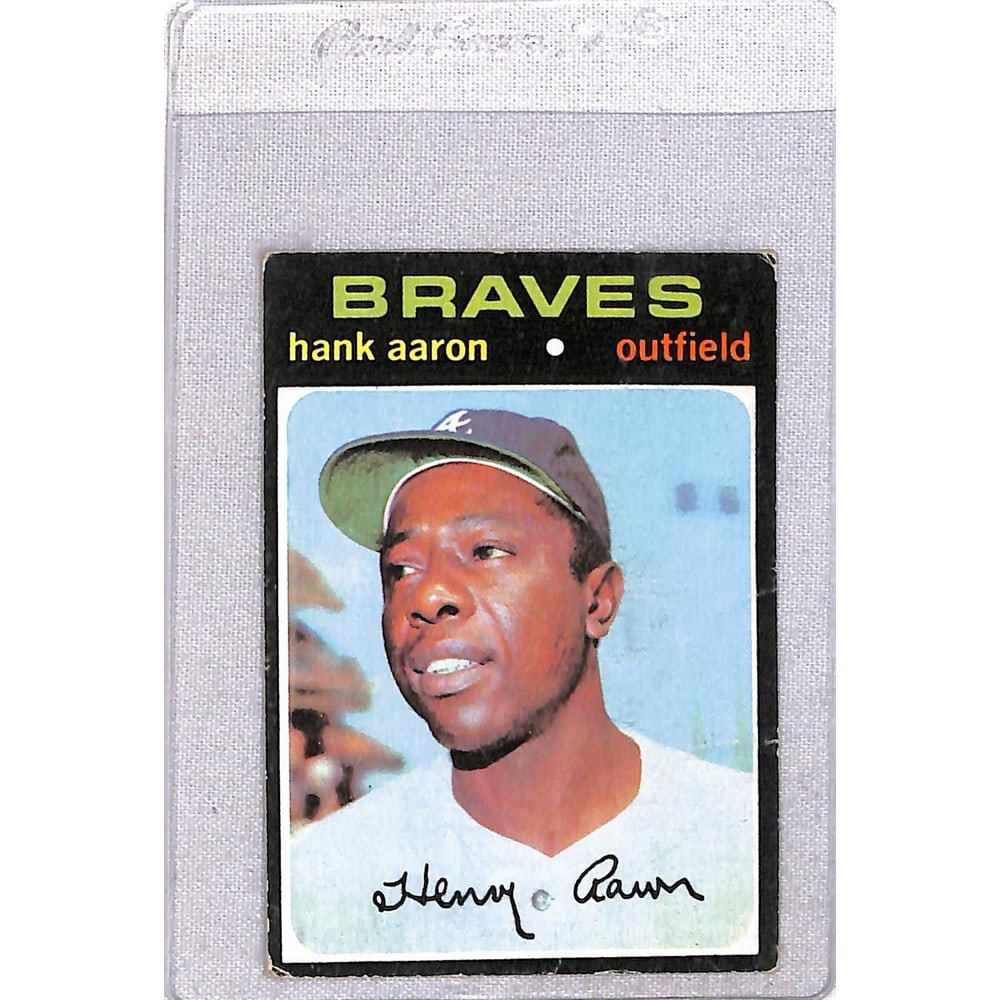 1971 Topps Hank Aaron Vgex (1 of 2)