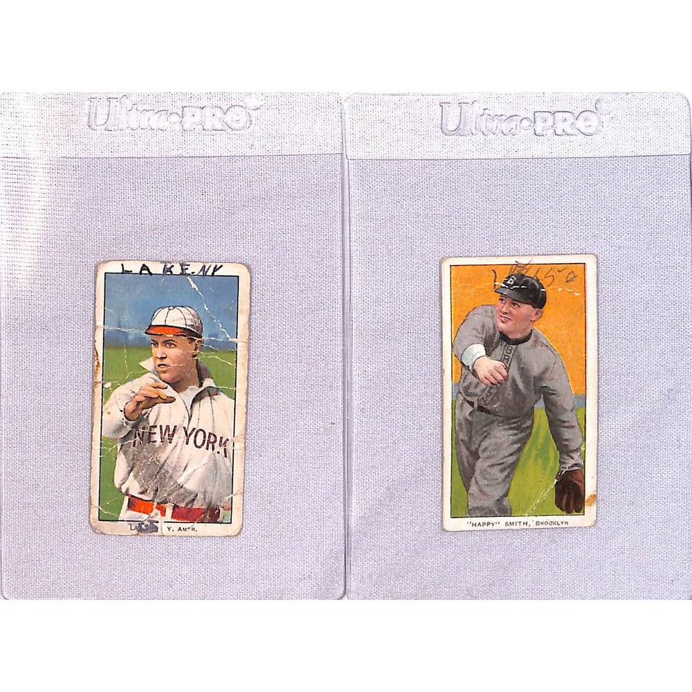 (2) Low Grade 1909-11 T206 Cards (1 of 2)