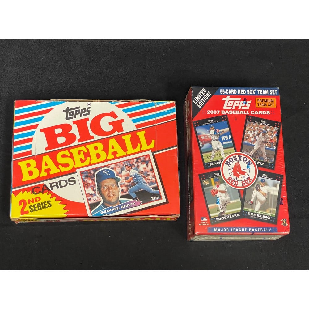 (2) Sealed Baseball Boxes 2007 Red Sox/1988 Big (1 of 1)