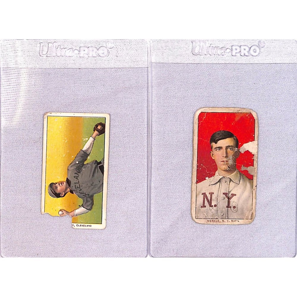 (2) Low Grade 1909-11 T206 Cards (1 of 2)