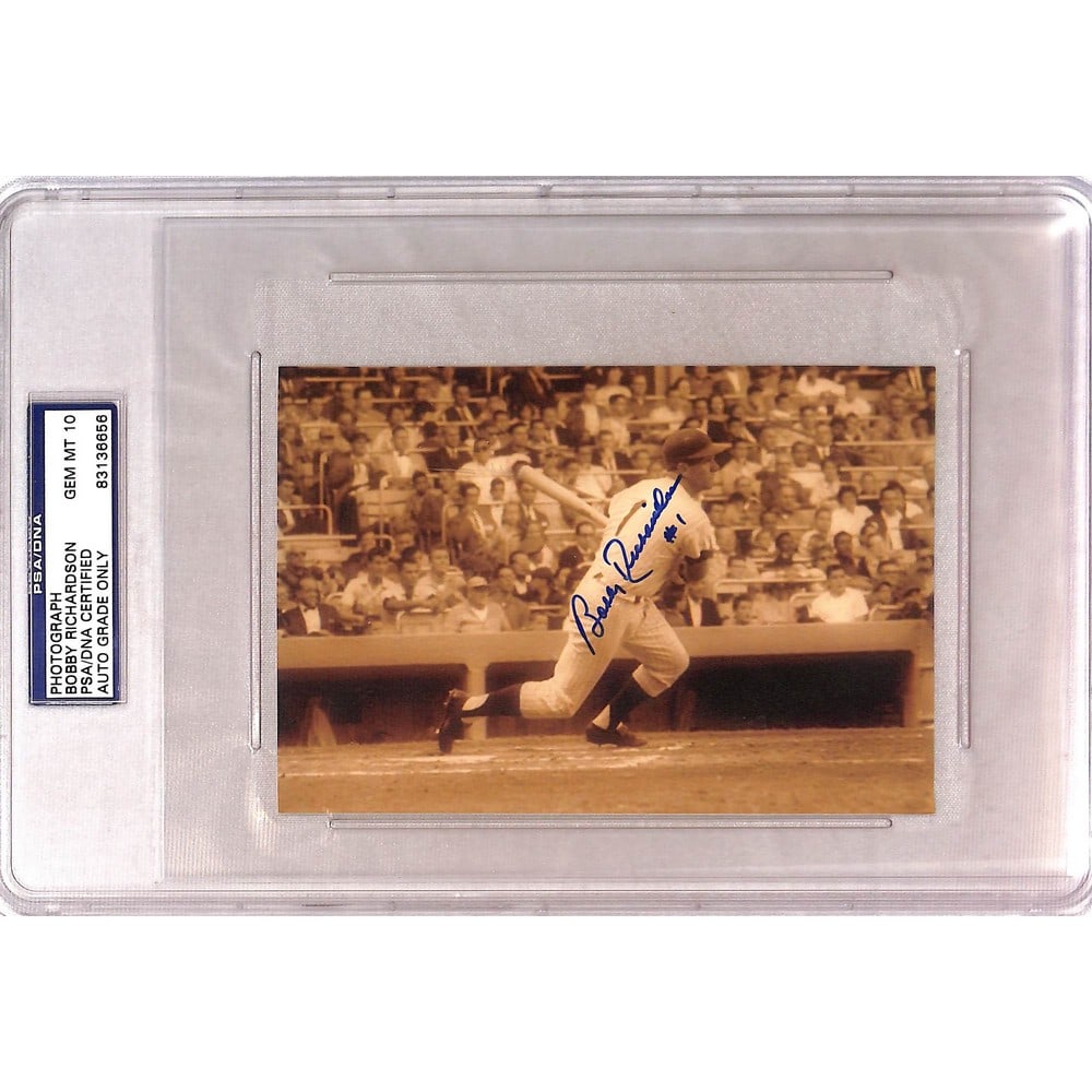 Bobby Richardson Signed Photo Psa Dna (1 of 2)