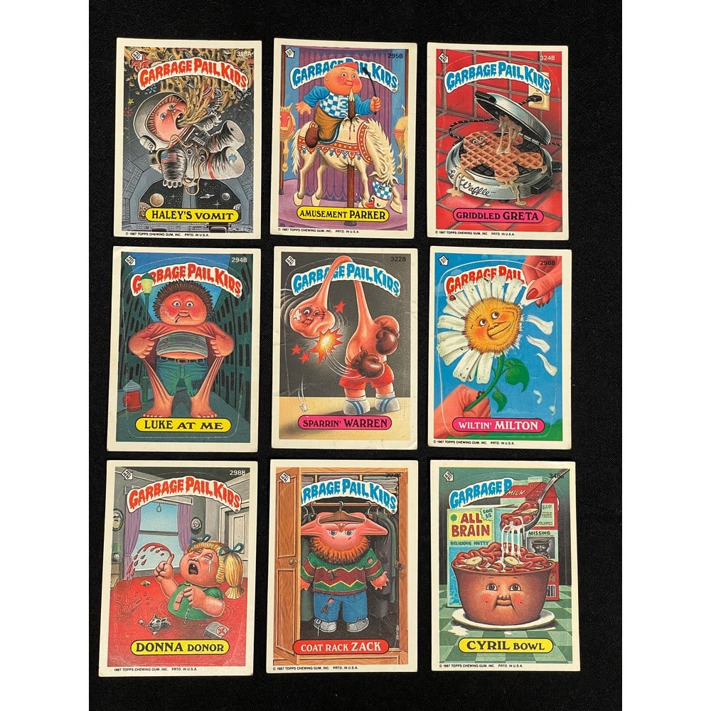 (50) Vintage Garbage Pail Cards (1 of 3)