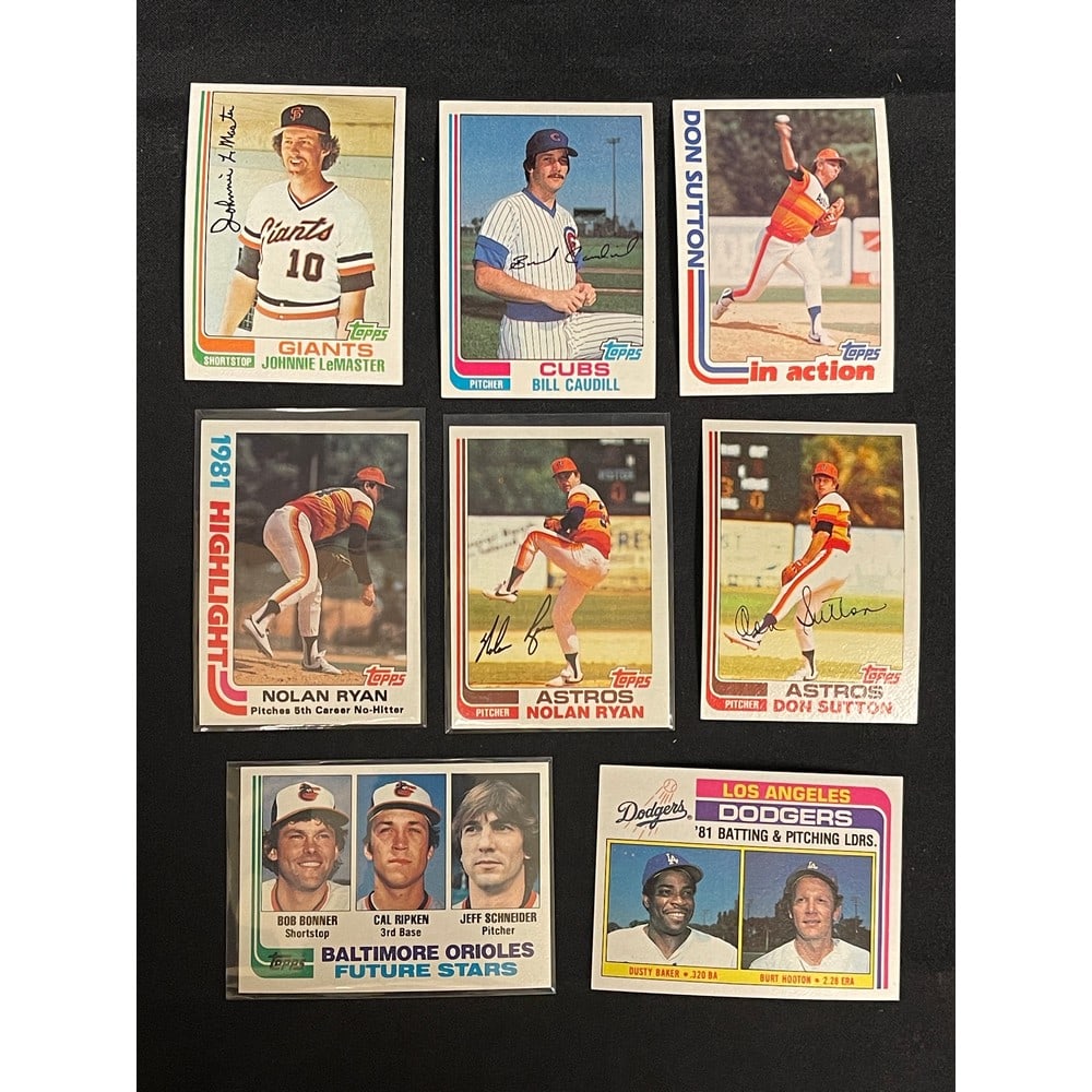 1982 Topps Baseball Complete Set High Grade (1 of 3)