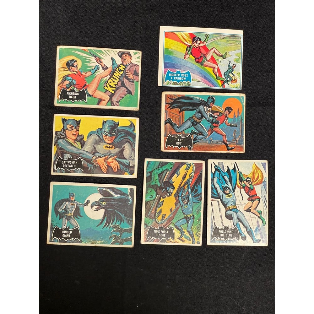 (15) 1966 Topps Batman Cards (1 of 3)