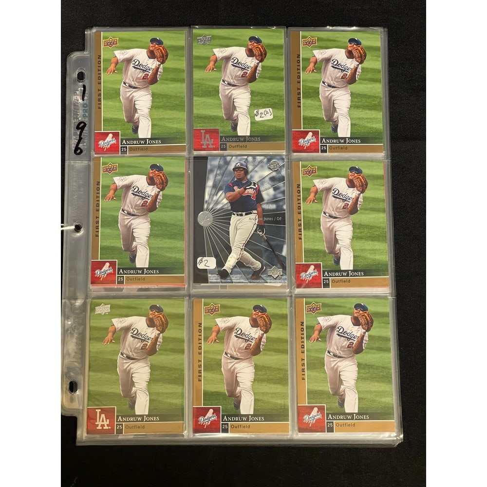 (45) Andruw Jones Cards With Inserts (1 of 4)