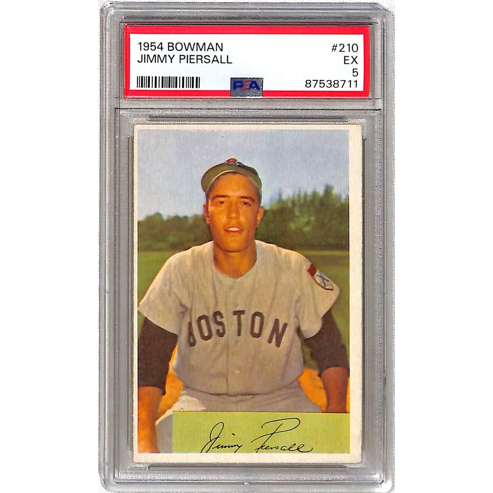 1954 Bowman Jimmy Piersall Psa 5 (1 of 2)