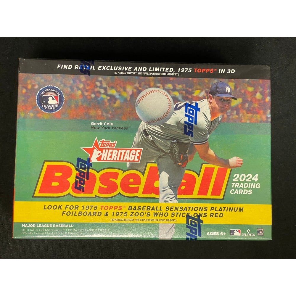 2024 Topps Heritage Baseball Monster Box Sealed (1 of 1)