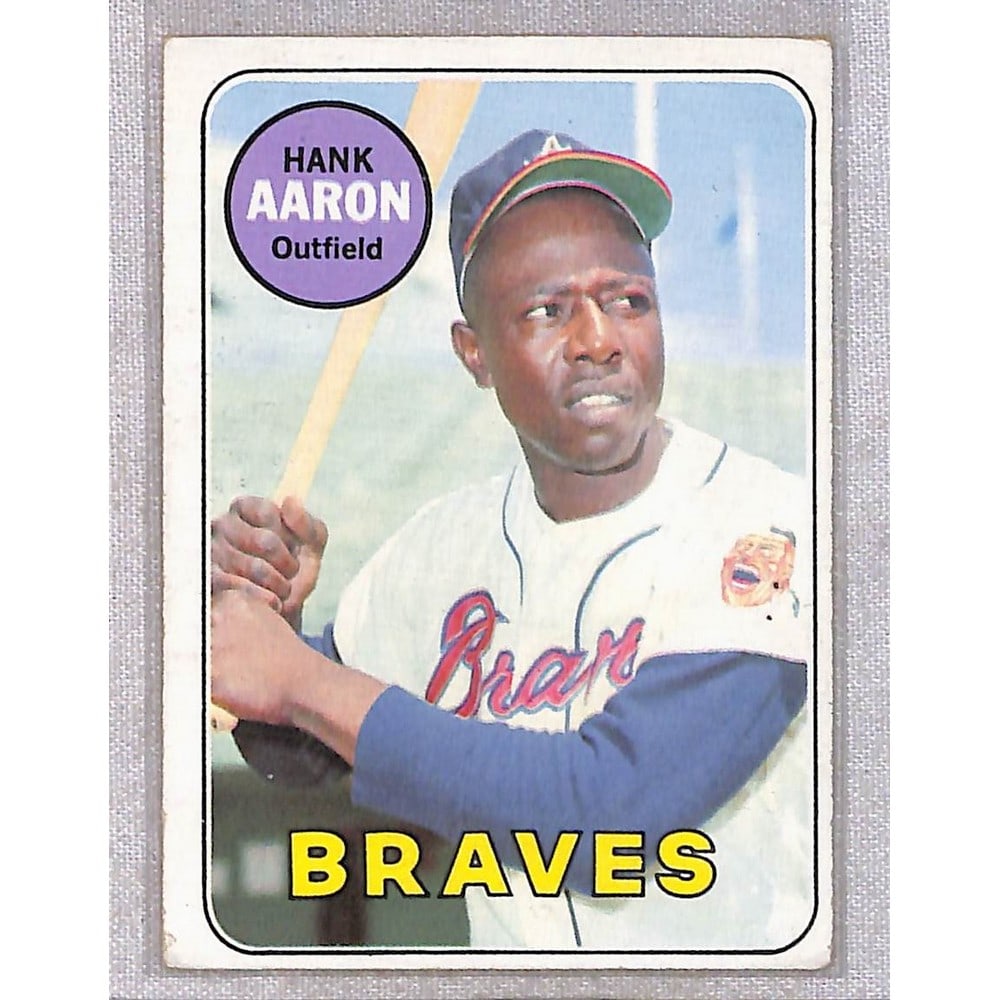 1969 Topps Hank Aaron Ex (1 of 2)