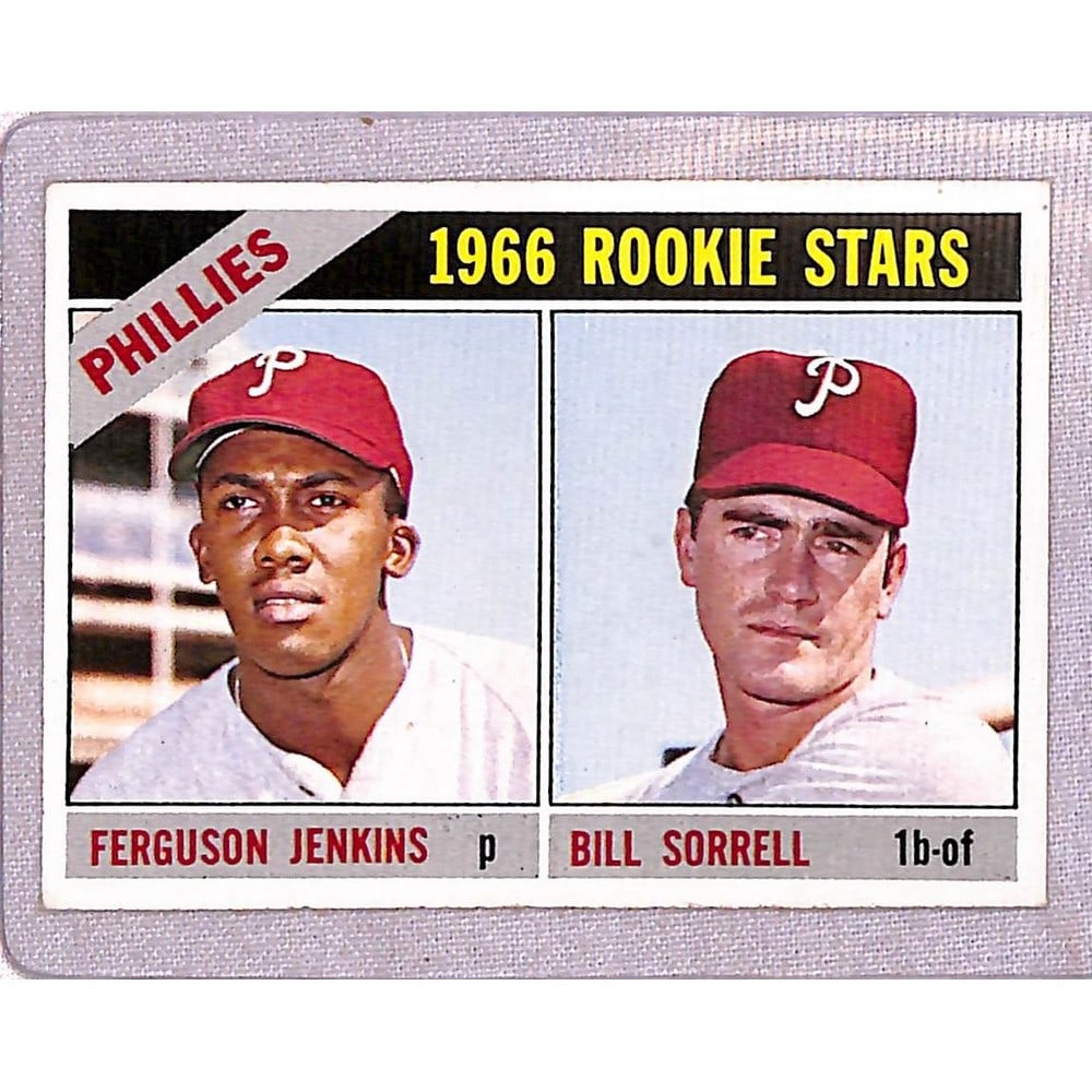 1966 Topps Ferguson Jenkins Rookie Exmt (1 of 2)