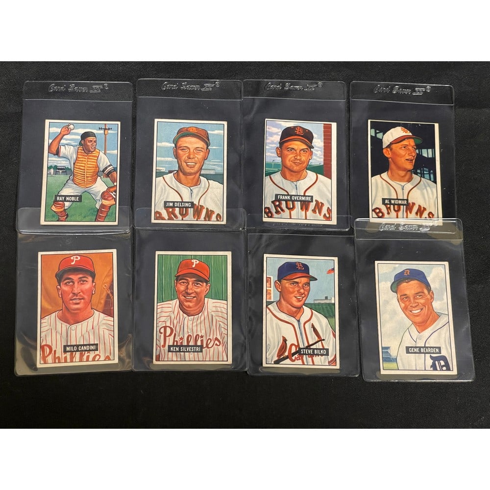 (14) 1951 Bowman Baseball Cards High # (1 of 4)