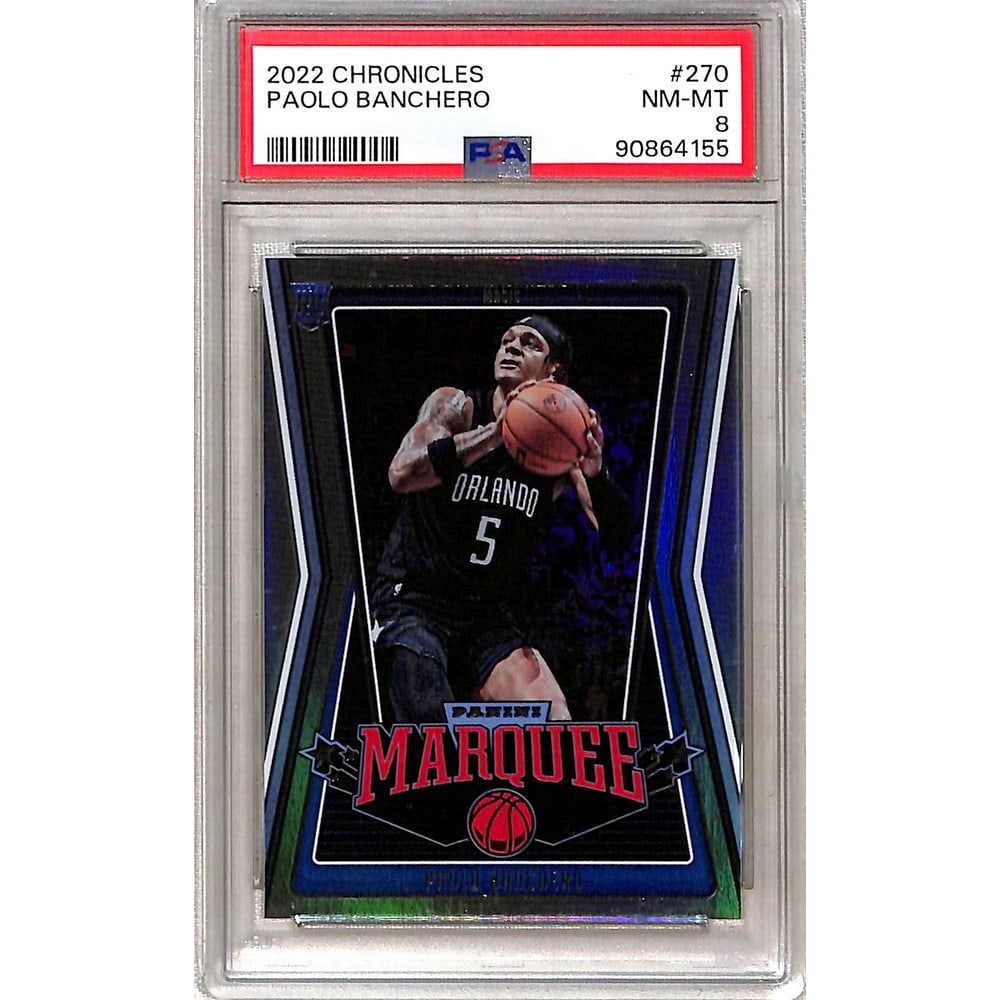 2022 Chronicles Paolo Banchero Rookie Psa 8: 2022 Chronicles Paolo Banchero Rookie Psa 8