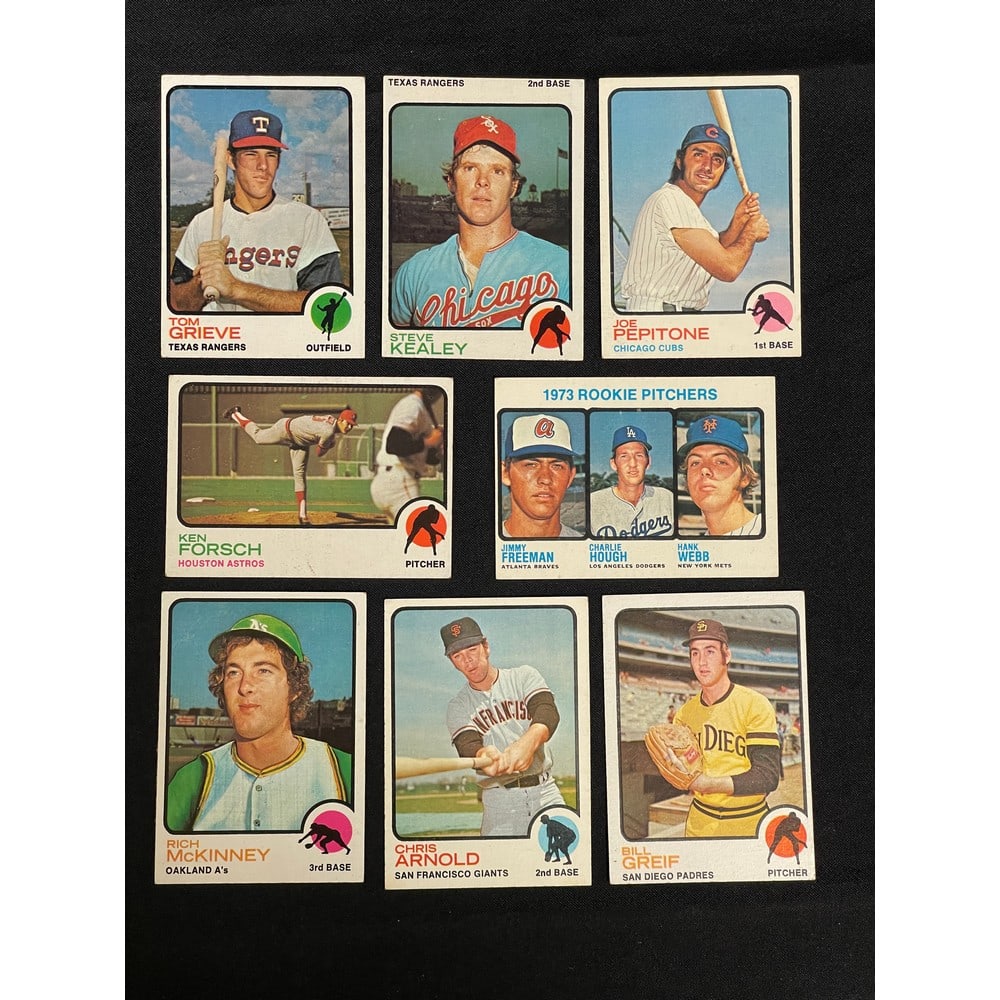 (107) 1973 Topps Baseball With High Numbers (1 of 3)