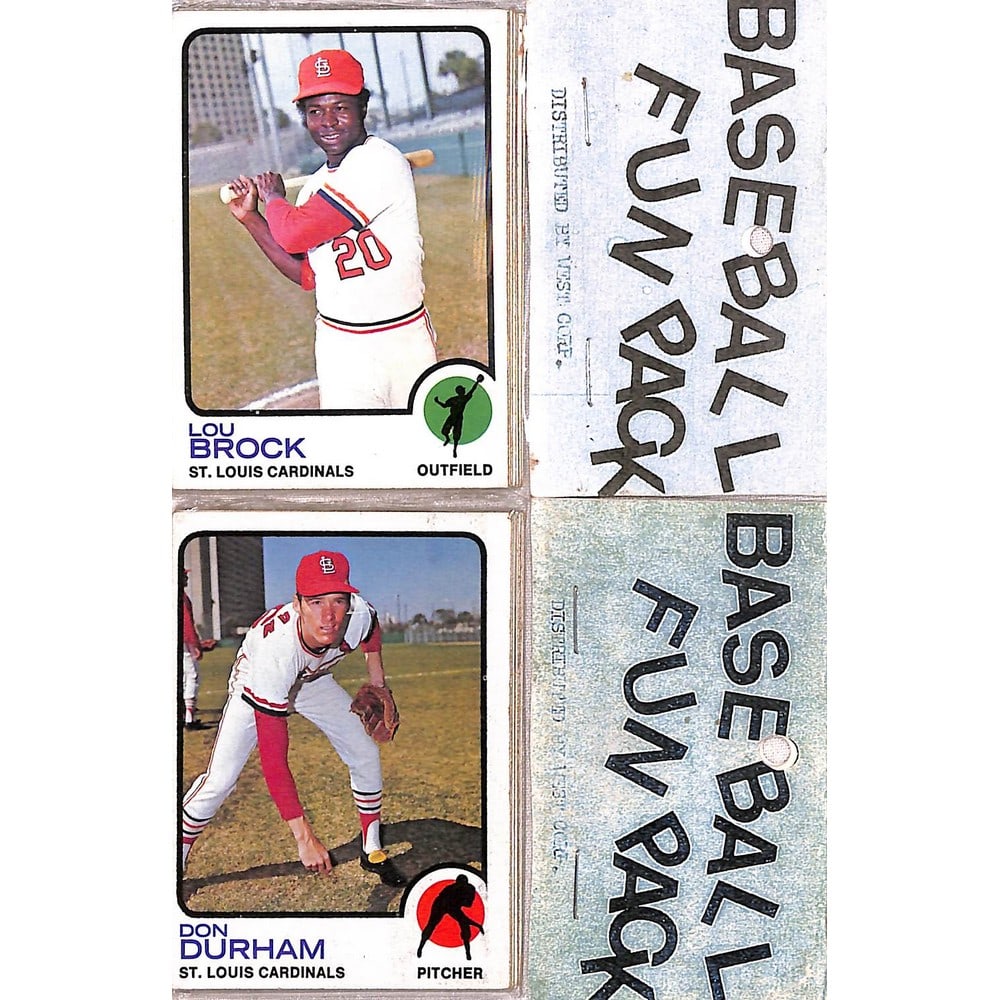 (2) Sealed 1973 Topps Baseball Fun Pack (1 of 2)