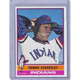 1976 Topps Dennis Eckersley Rookie Ex
