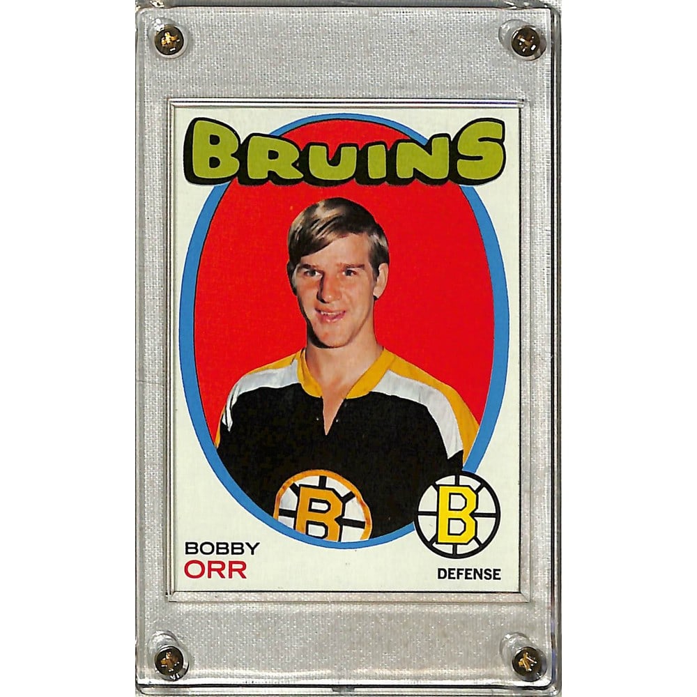 1971-72 Topps Bobby Orr Card (1 of 2)