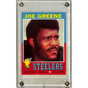 1971 Topps Mean Joe Greene Rookie