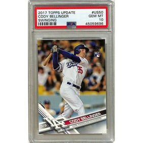 2017 Topps Update Cody Bellinger Rookie Psa 10