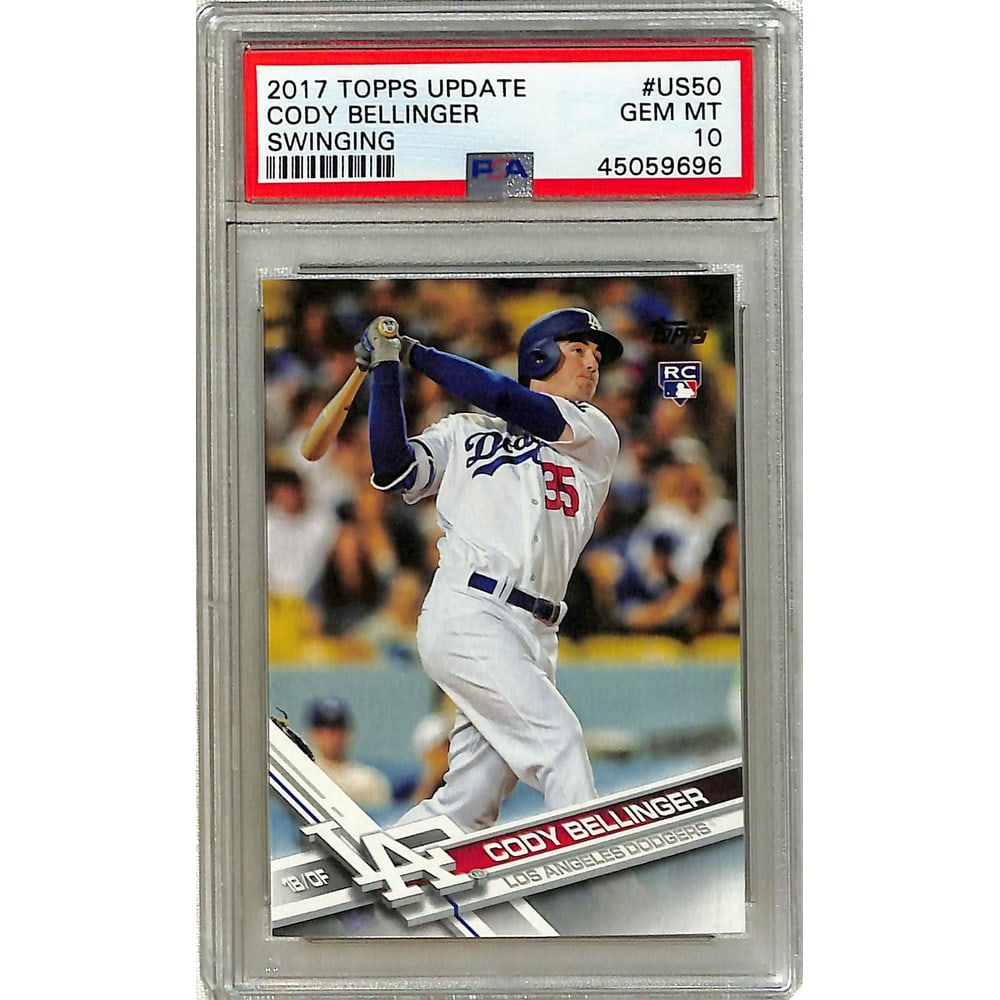 2017 Topps Update Cody Bellinger Rookie Psa 10 (1 of 2)