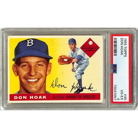 1955 Topps Don Houk Psa 4