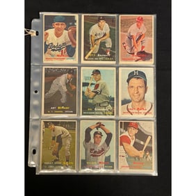 (54) Different Topps Baseball Cards1957-1959