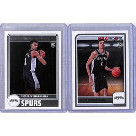 (2) Different Victor Wembanyama Rookies