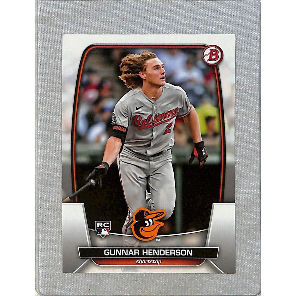 2023 Bowman Gunnar Henderson Rookie: 2023 Bowman Gunnar Henderson Rookie