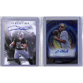 (2) Different Raiders Rookie Autos
