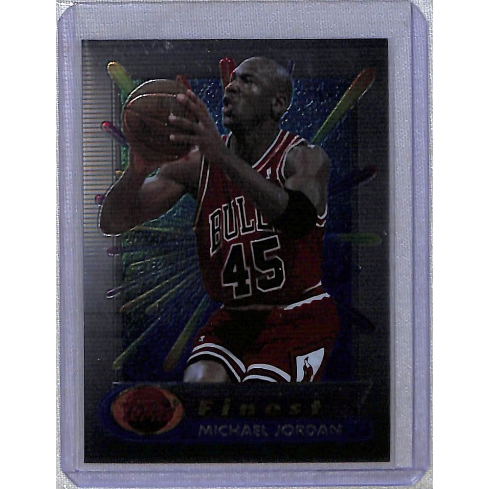 1995 Topps Finest Michael Jordan Refractor (1 of 2)