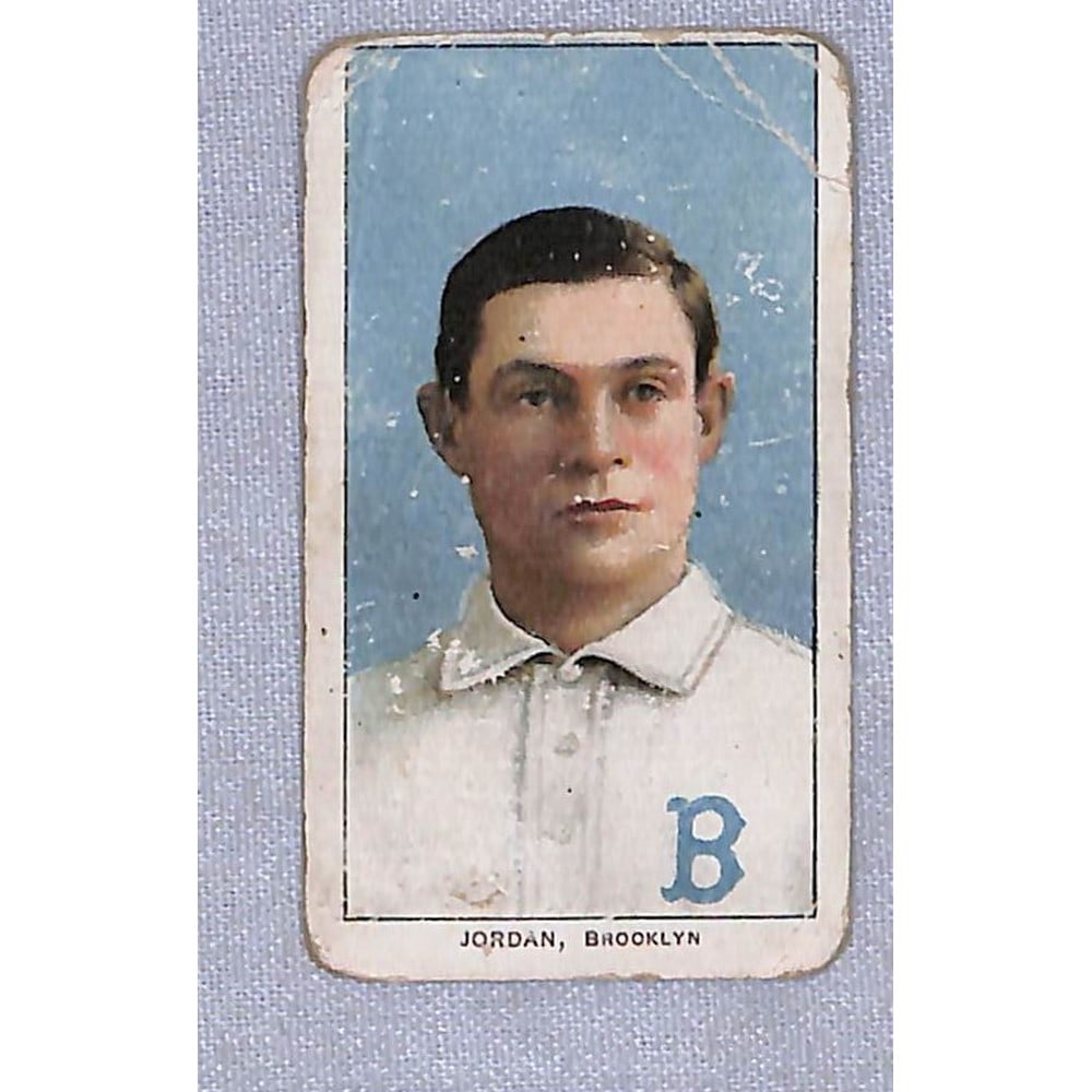 1909-11 T206 Buck Jordan Piedmont Back: 1909-11 T206 Buck Jordan Piedmont Back