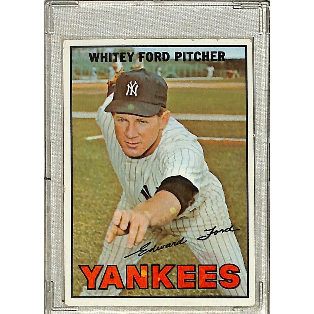 1967 Topps Whitey Ford: 1967 Topps Whitey Ford