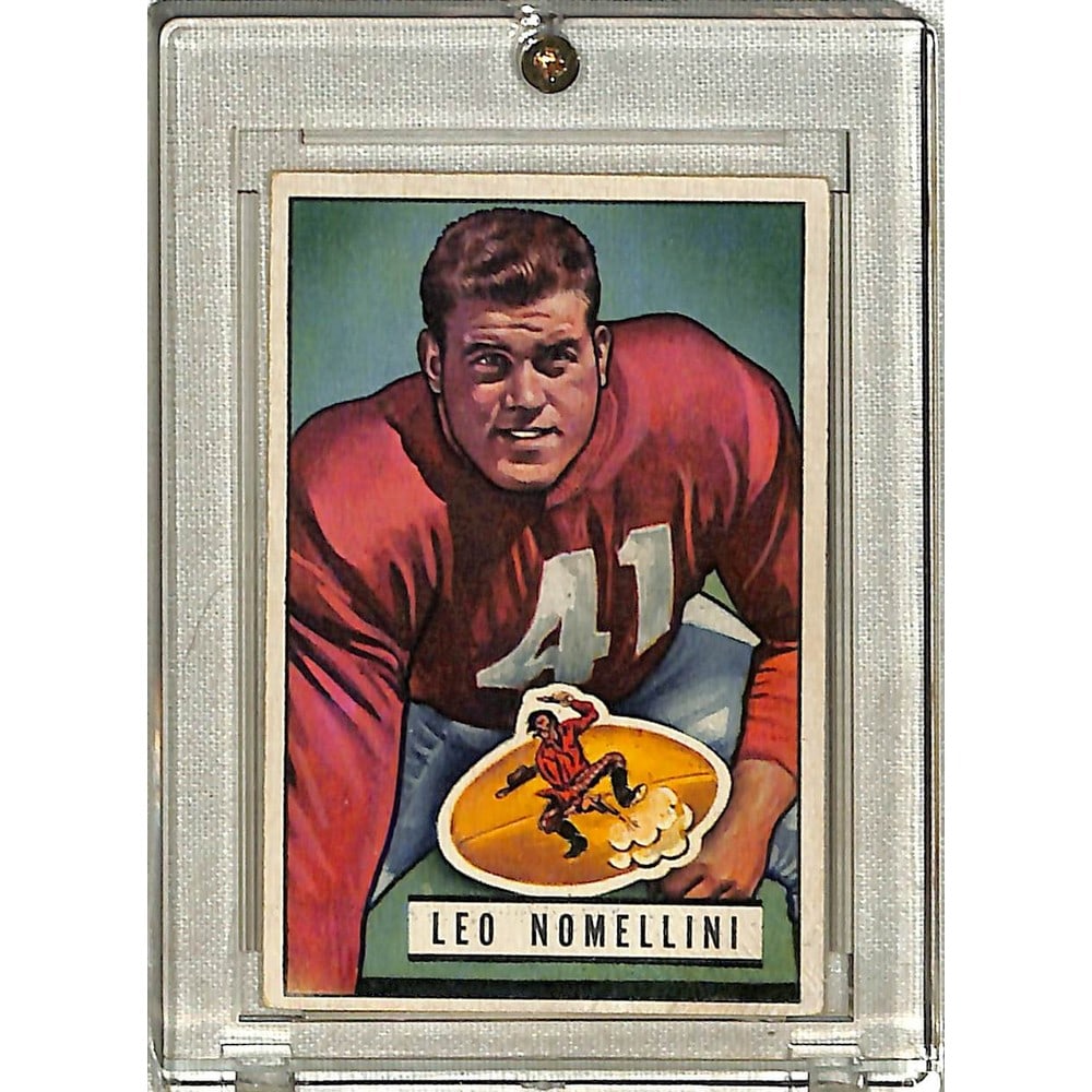 1951 Bowman Football Leo Nomellini (1 of 2)