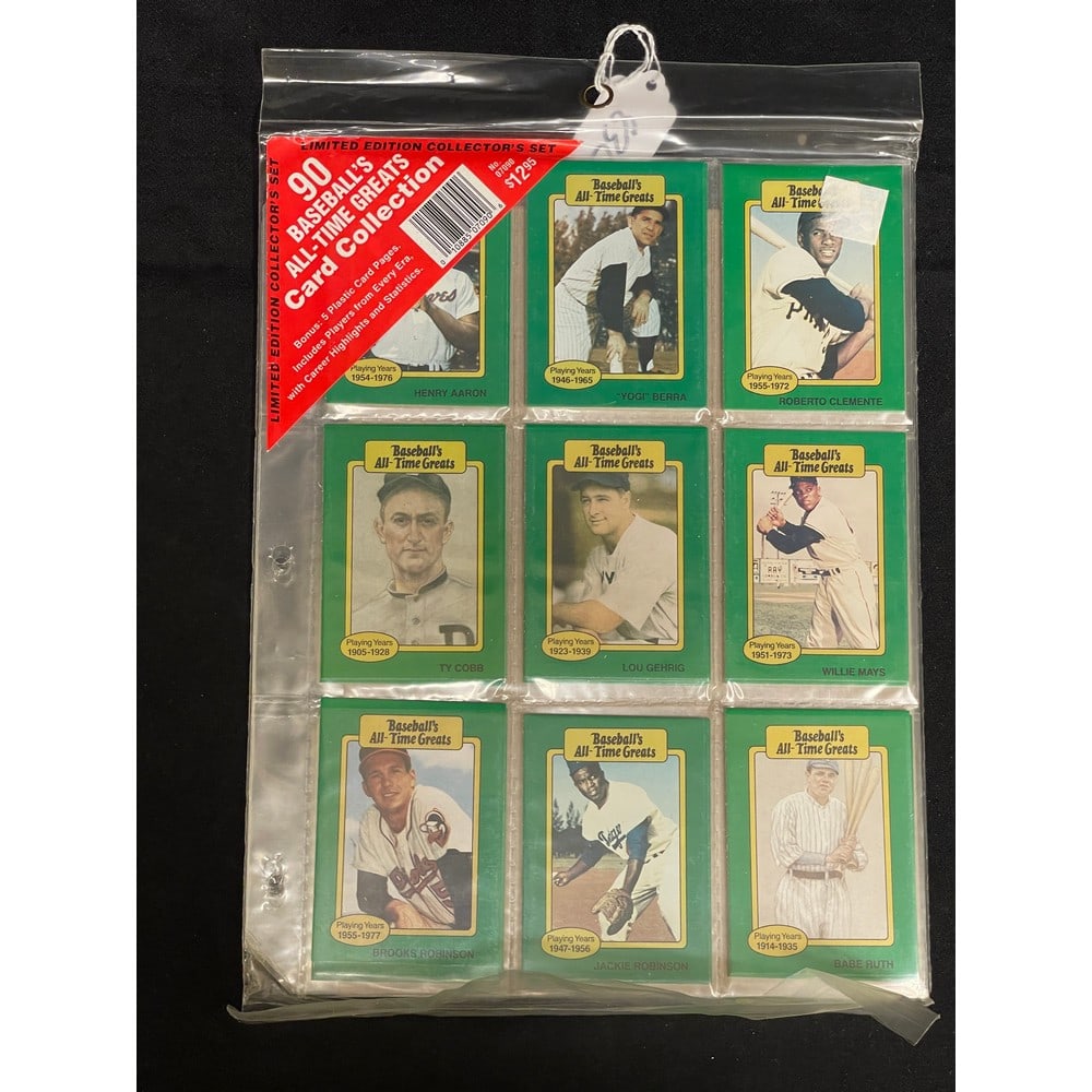 1990 Baseball All Time Greats Complete Sealed Set (1 of 2)