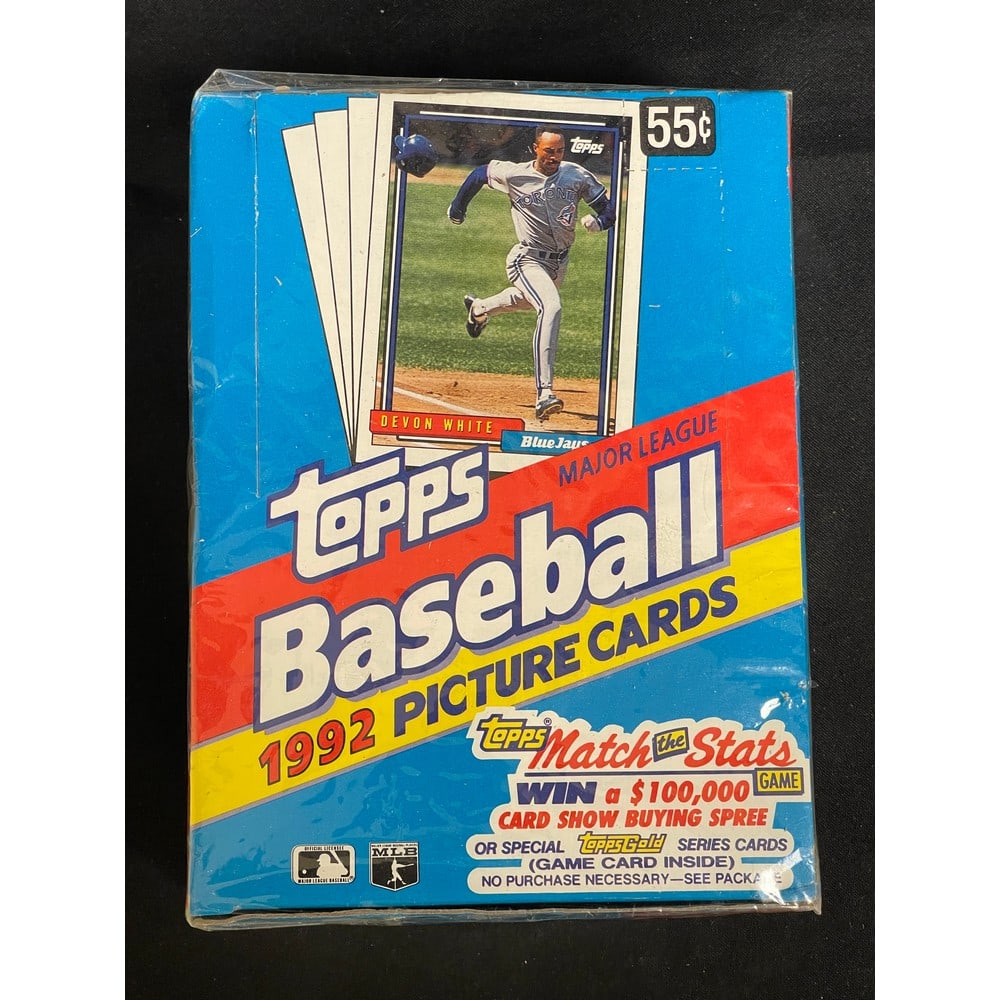 1992 Topps Baseball Sealed Wax Box (1 of 1)